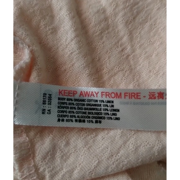 Free People Beach Women's XS Maxi Dress Organic Cotton/Linen Adjustable Straps - Picture 4 of 5